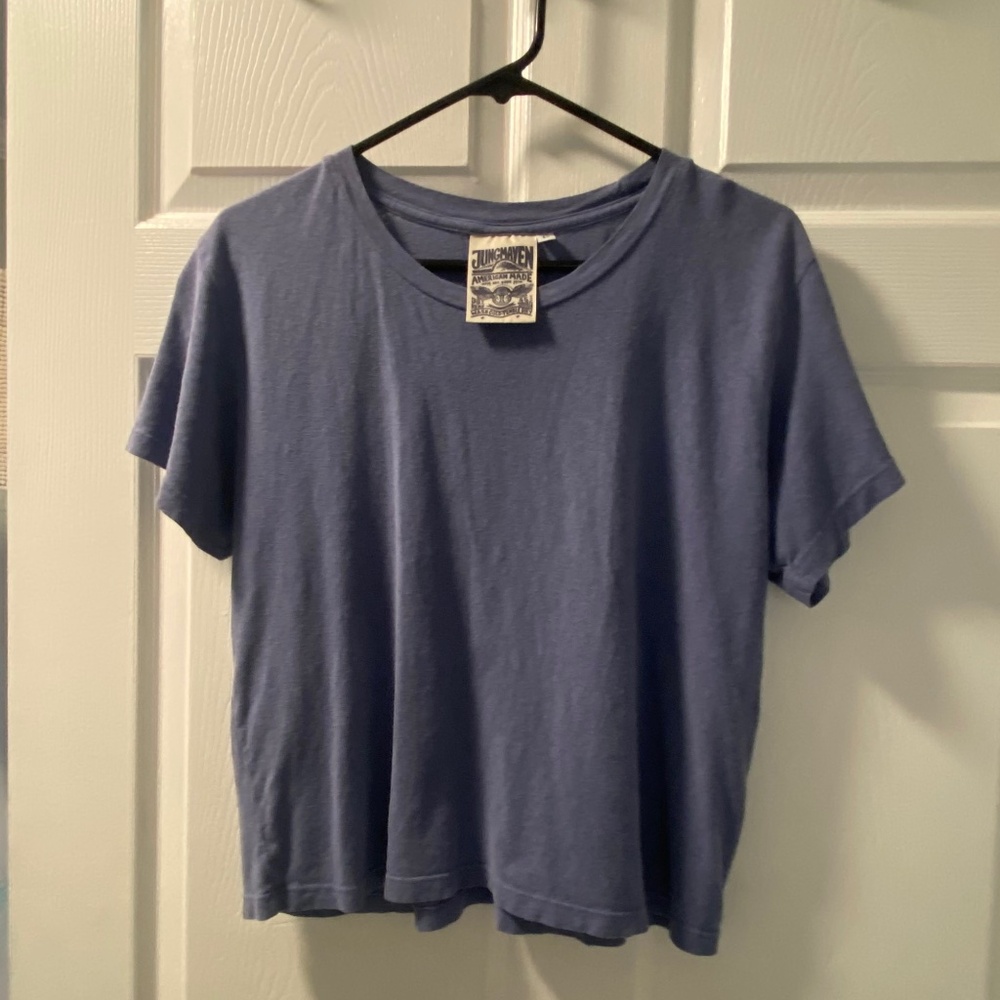 Jungmaven Laurel Crop Tee